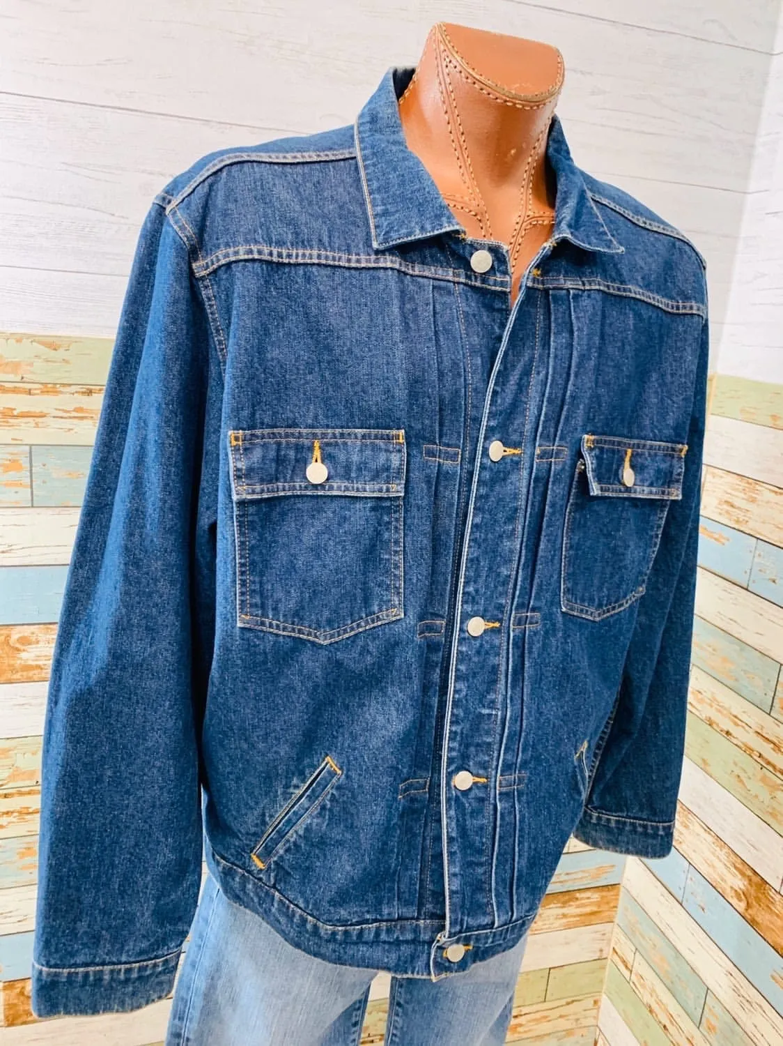 00's Denim Pocketed Jacket by Ralph Lauren