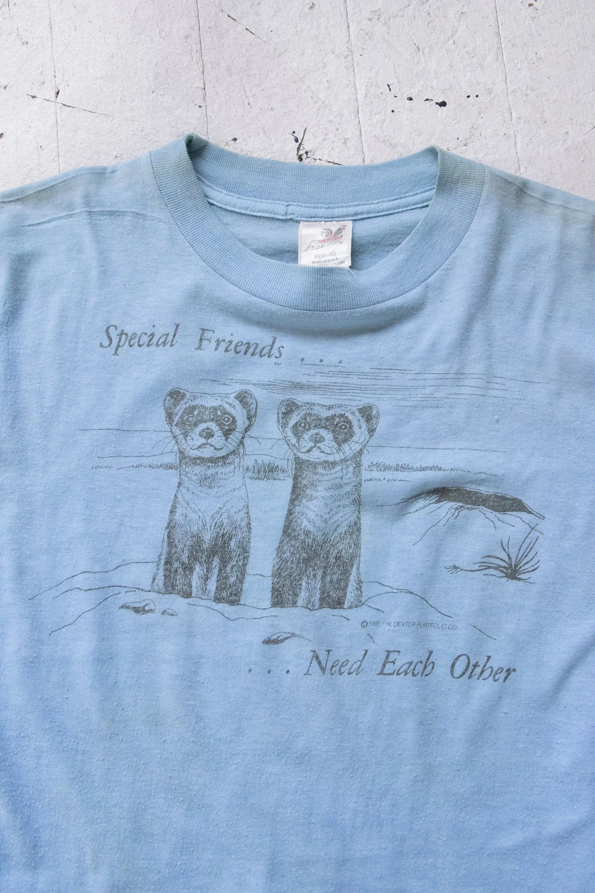 1990s T-Shirt Animal Friends M