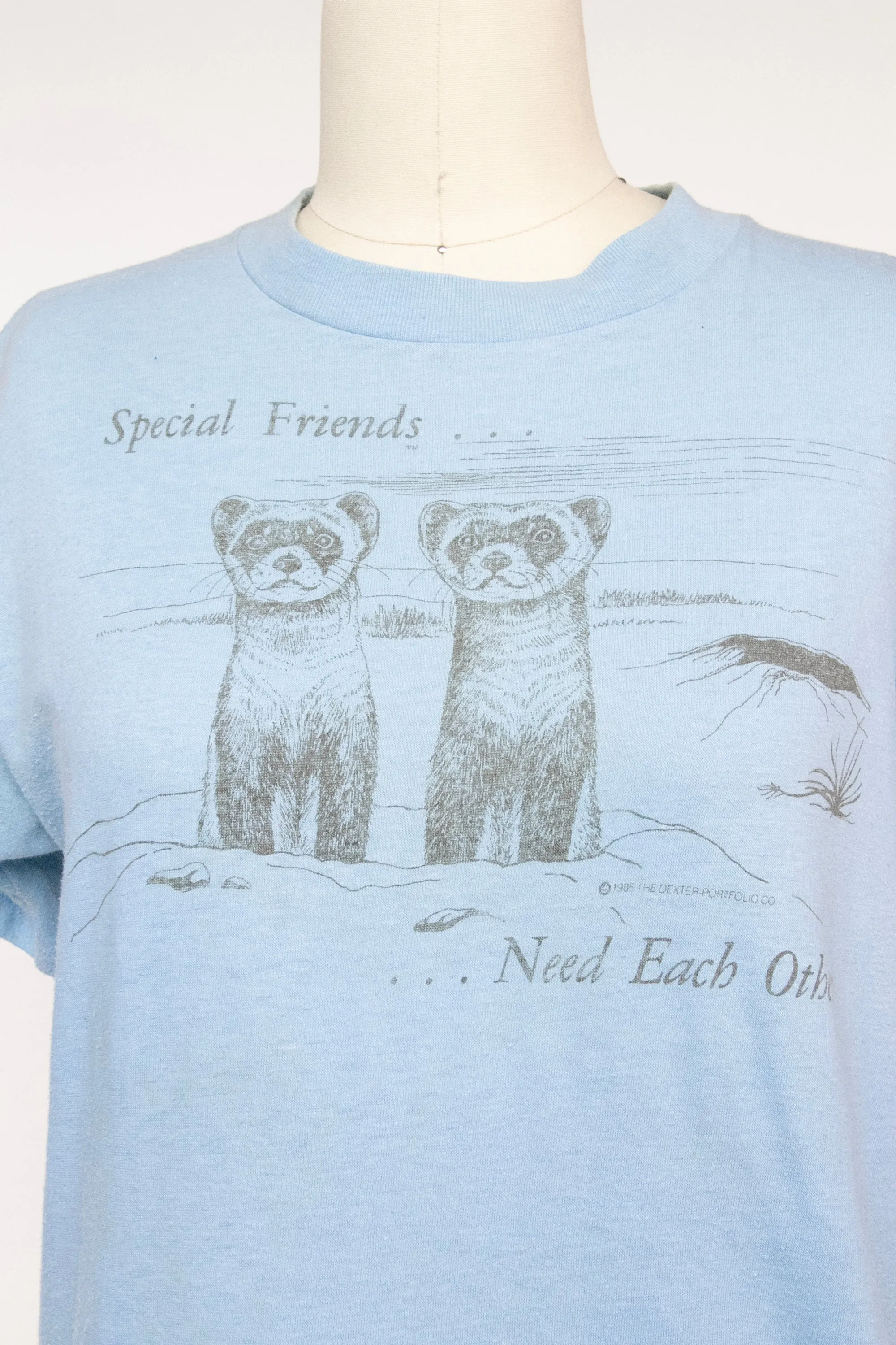 1990s T-Shirt Animal Friends M