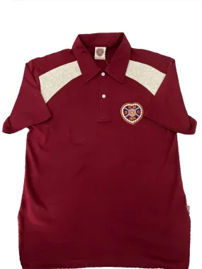 2024 Maroon Cotton Polo