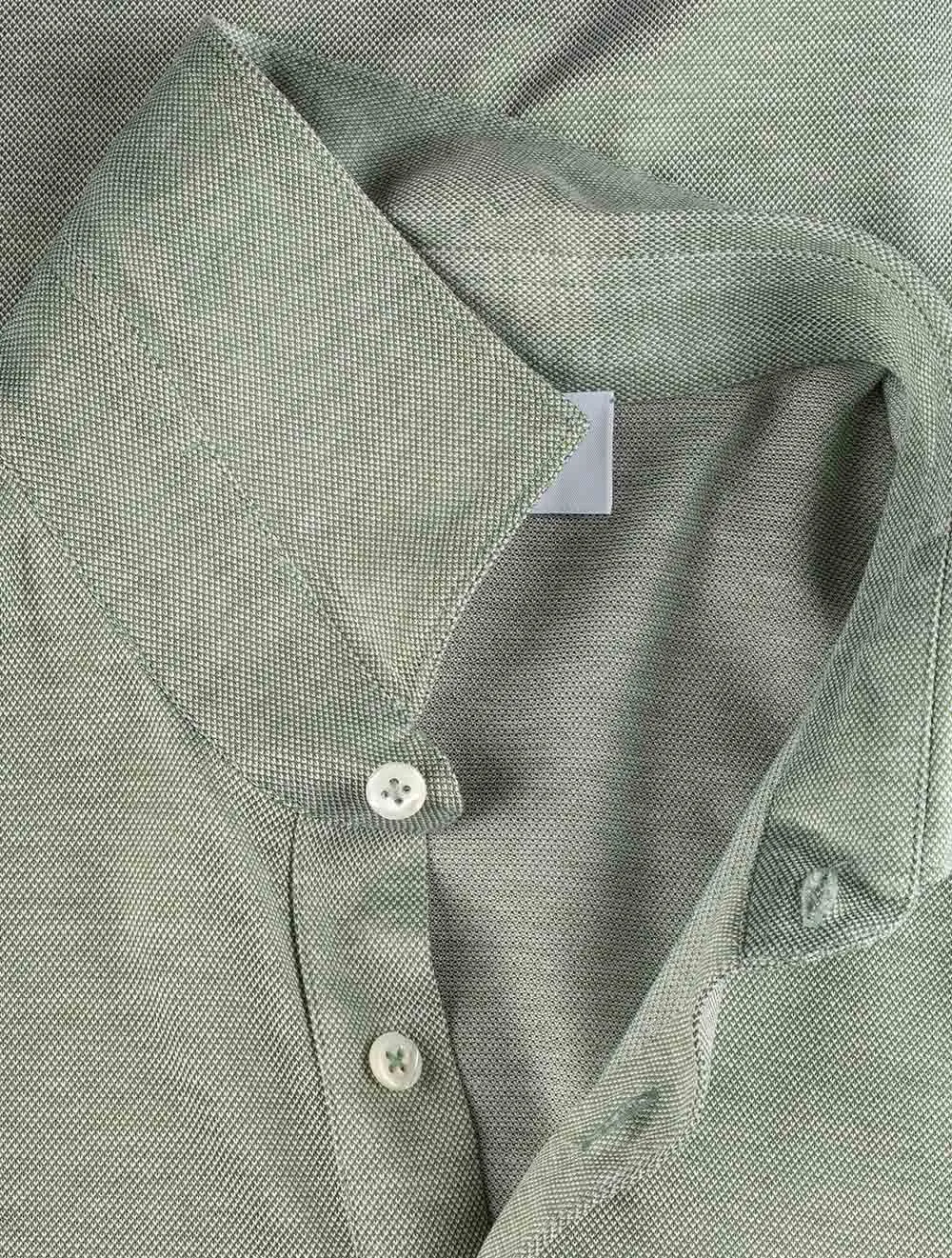 3 Button Polo Shirt Green