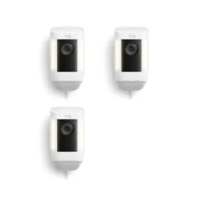 3-Pack Spotlight Cam Pro Plug-In