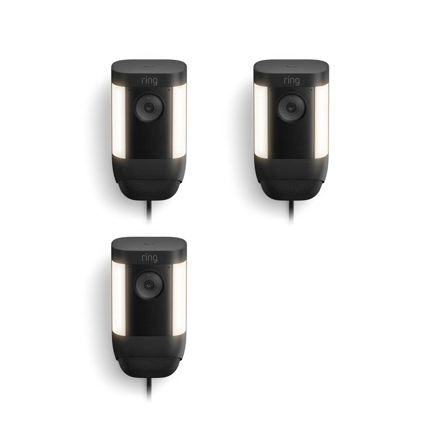 3-Pack Spotlight Cam Pro Plug-In