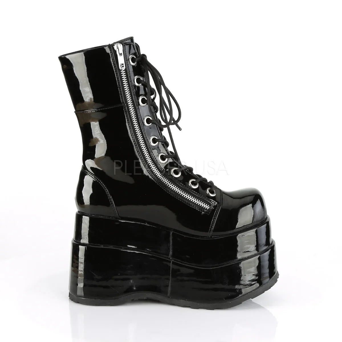 4 Inch Platform BEAR-265 Black Pat