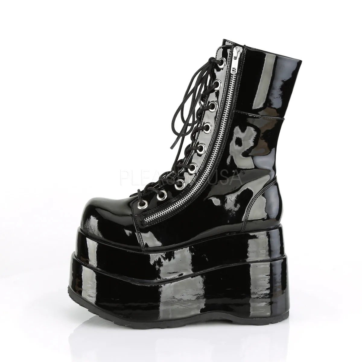 4 Inch Platform BEAR-265 Black Pat