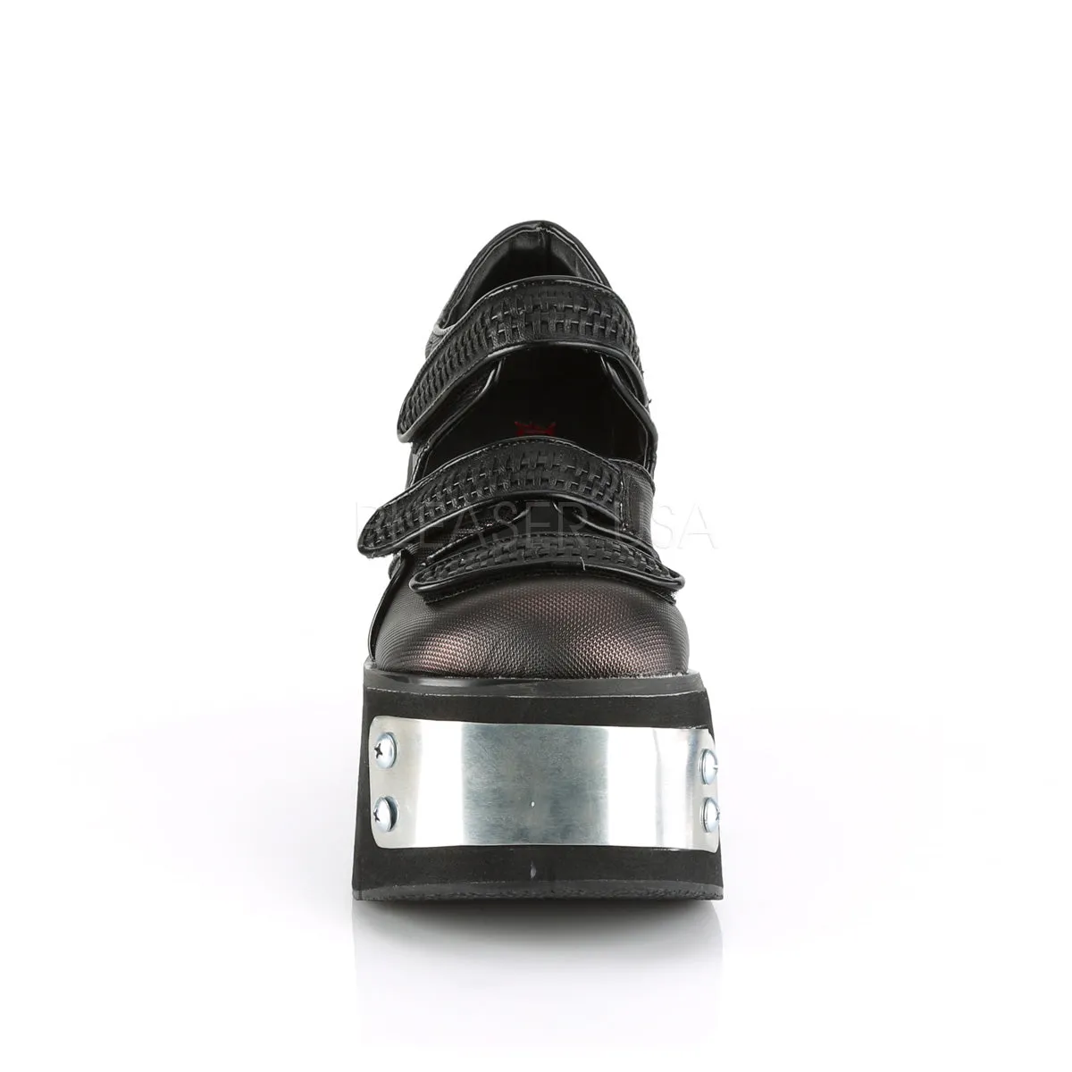 4 Inch Platform KERA-13 Black Pewter