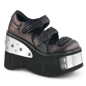 4 Inch Platform KERA-13 Black Pewter