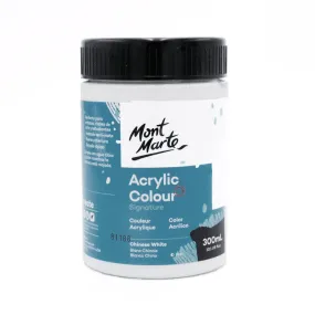 Acrylic Colour Paint Signature 300ml (10.1 US fl.oz) - Chinese White