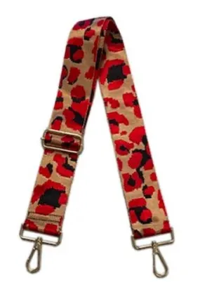 Adjustable Animal Print Bag Straps