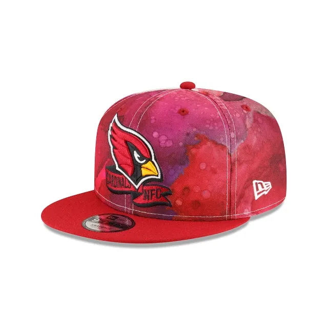 Arizona Cardinals NFL Sideline 2022 Ink Dye 9FIFTY Snapback