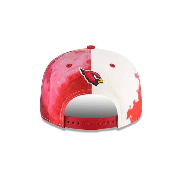 Arizona Cardinals NFL Sideline 2022 Ink Dye 9FIFTY Snapback