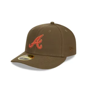 Atlanta Braves MLB Rustic Fall 59FIFTY LP Cerrada