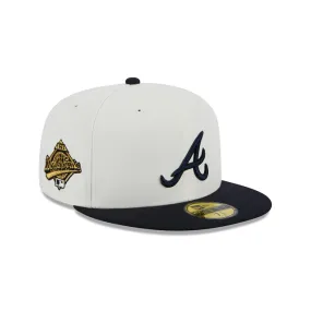 Atlanta Braves MLB Throwback Collection 59FIFTY Cerrada