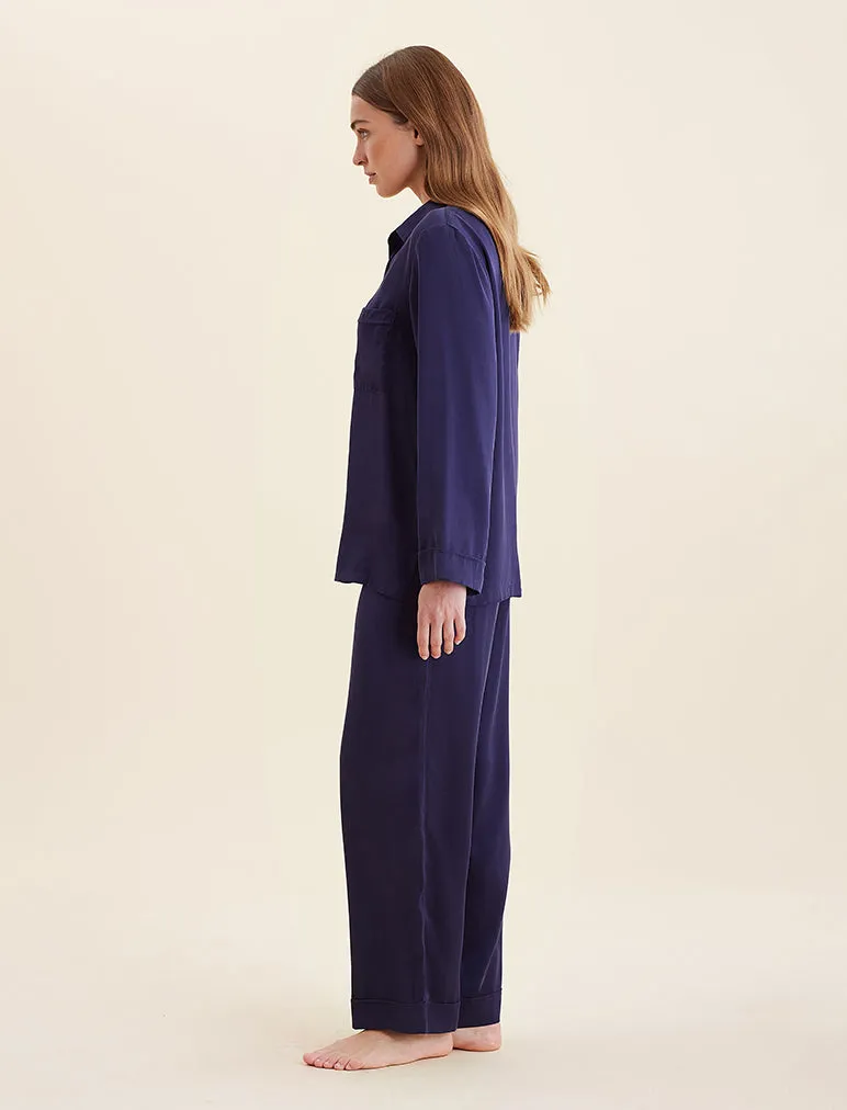 Audrey Washable Silk Full Length PJ