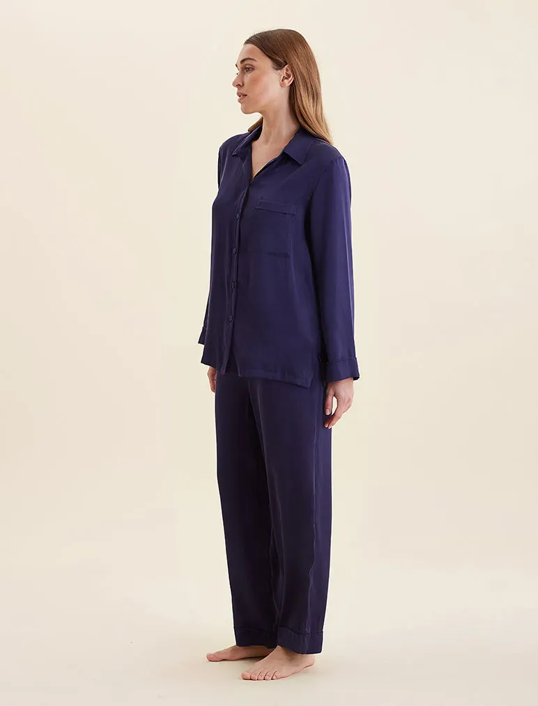 Audrey Washable Silk Full Length PJ