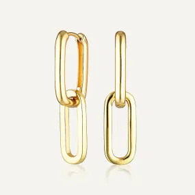 Avant Studio Celine Earrings Grande, Gold