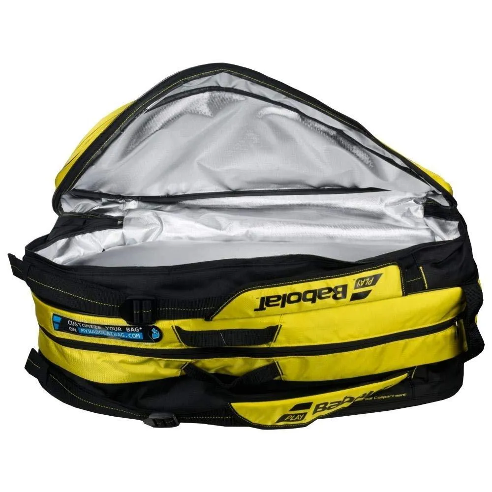 Babolat RHX12 Pure Aero Tennis Kitbag - Black/Yellow