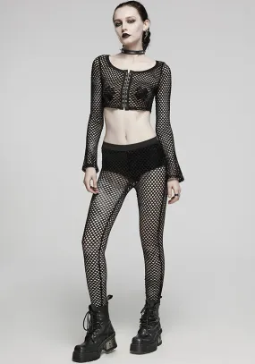 Badriyah Fishnet [Black] | LEGGINGS*