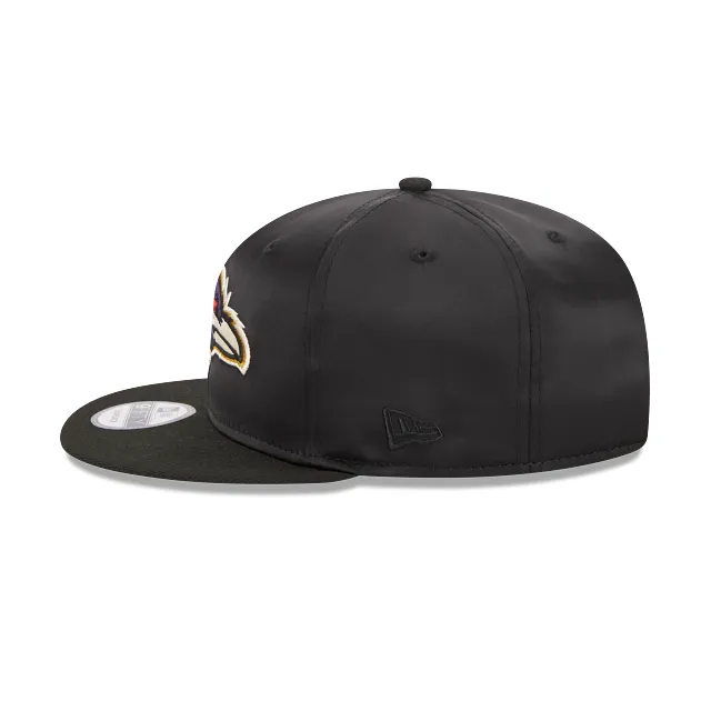 Baltimore Ravens NFL Satin Black 9FIFTY Snapback