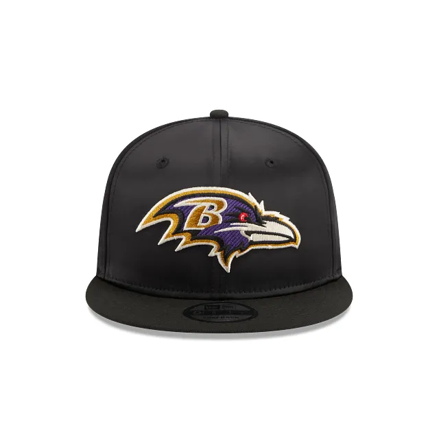 Baltimore Ravens NFL Satin Black 9FIFTY Snapback