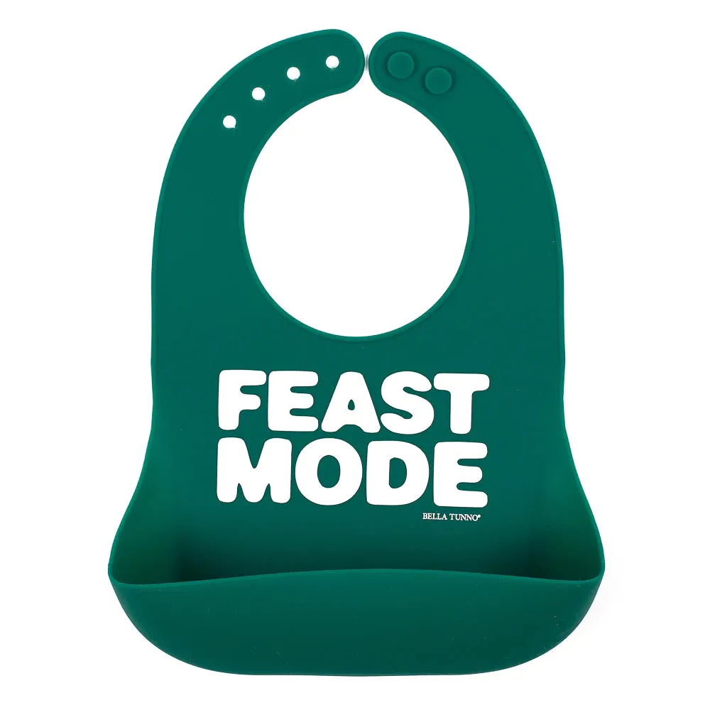 bella tunno silicone wonder bib - feast mode