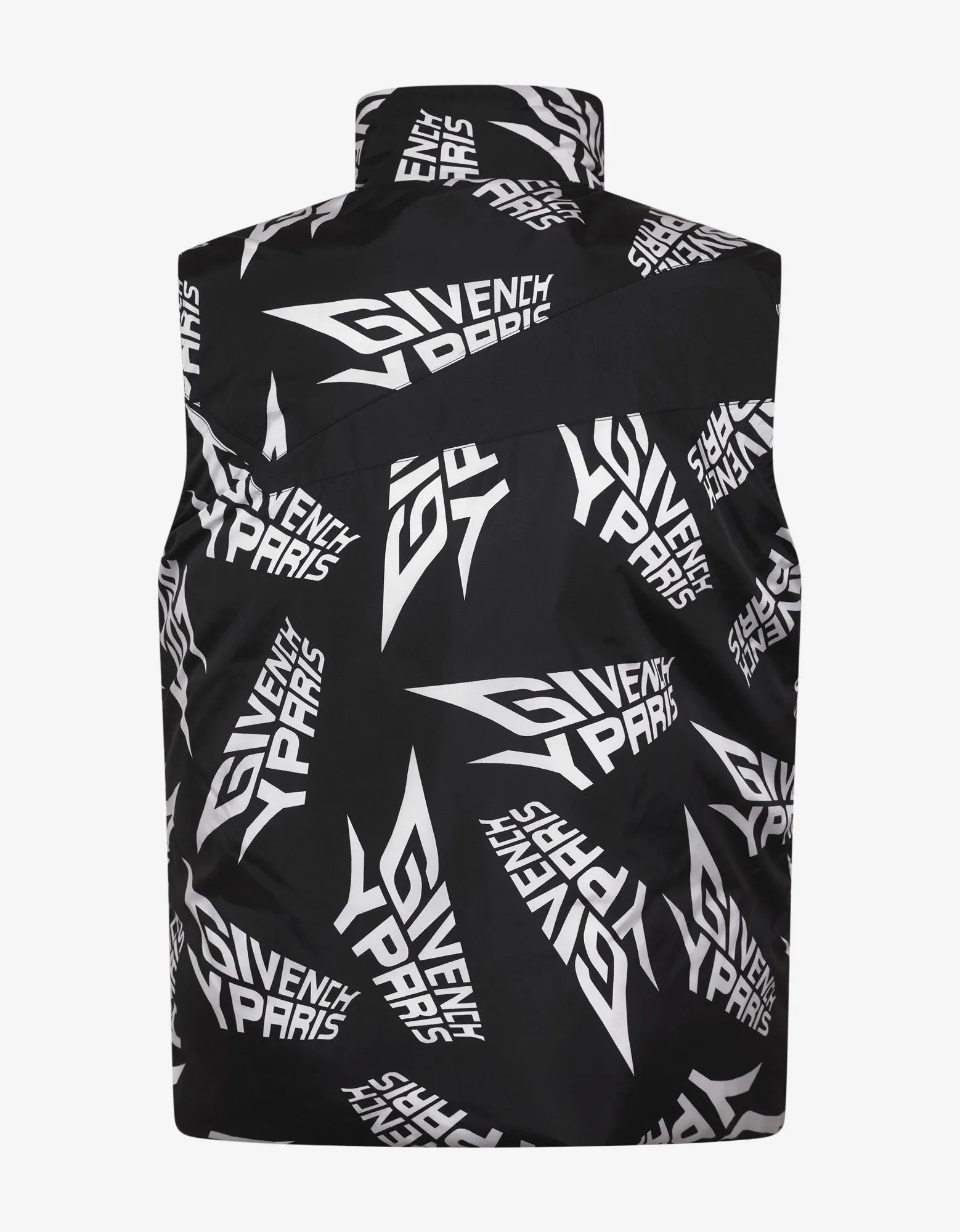 Black Logo Reversible Gilet