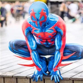 Blue SPIDERMAN 2099 Miguel O'Hara Costume