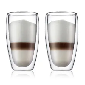 Bodum Pavina 15 Oz Double Wall Glass 2 /Set