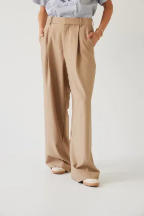 Boyfriend Pant | Sand Beige