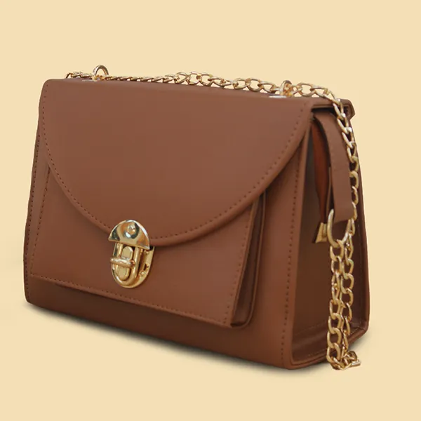 Brown Stylish Shoulder bag for Girls