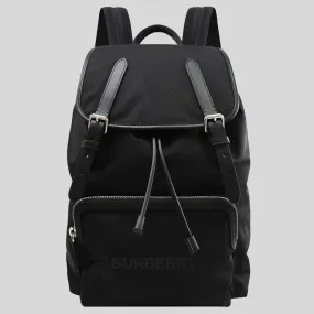 Burberry Unisex Nylon Aviator Rucksack Black 80616681