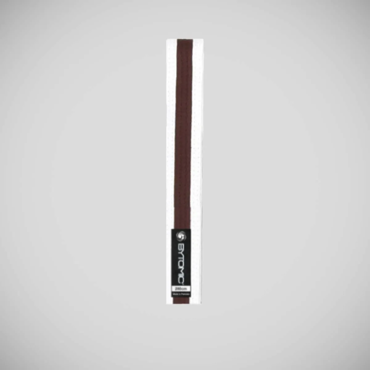 Bytomic Belt with Stripe White/Brown