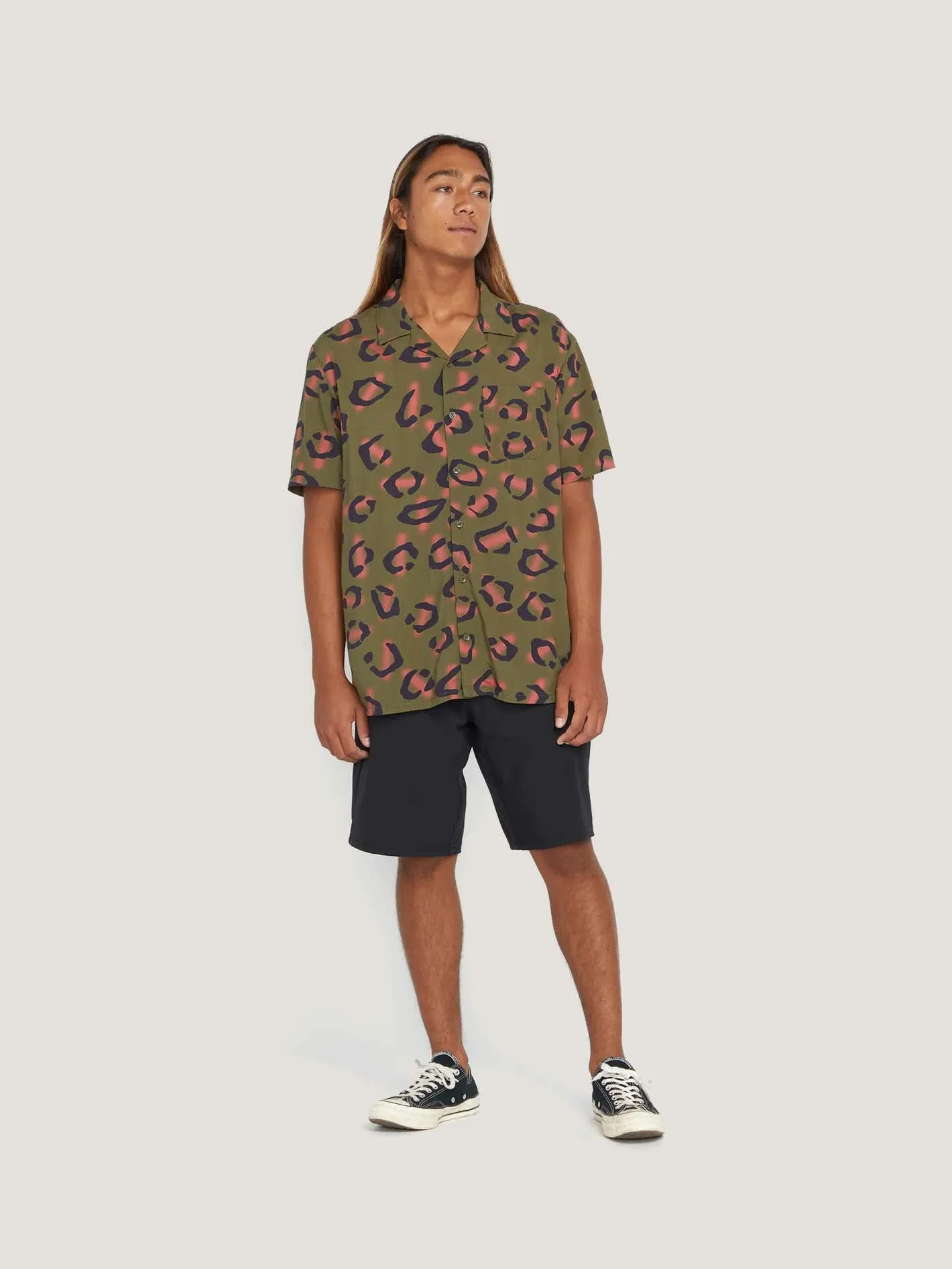 CAMISA M/C VOLCOM HOMBRE STONE PARTY ANIMALS SS