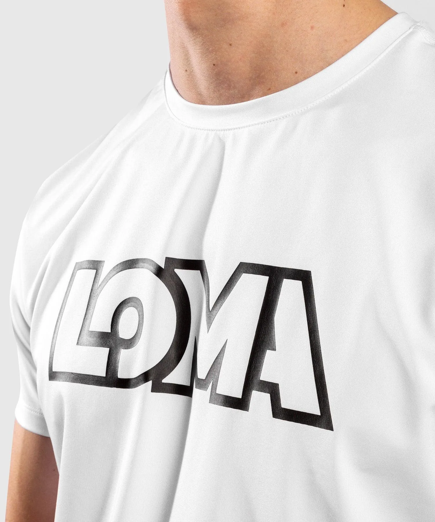 Camiseta Dry Tech Venum Origins - Blanco/Negro