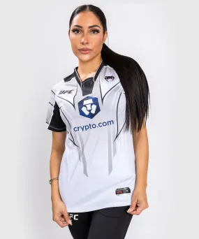 Camiseta UFC Venum Authentic Fight Night 2.0 Mujer - Blanco