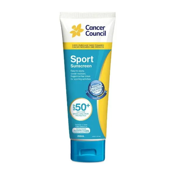 CANCER COUNCIL - Sport Sunscreen SPF50 