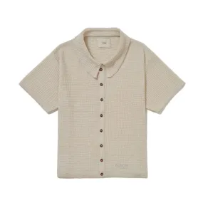 CARNAN - Tricot Waffle Shirt "Off"