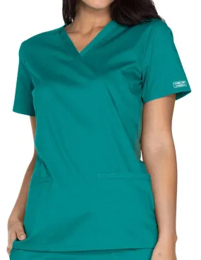 Cherokee Workwear Core Stretch Women's V-neck Basic Scrub Top