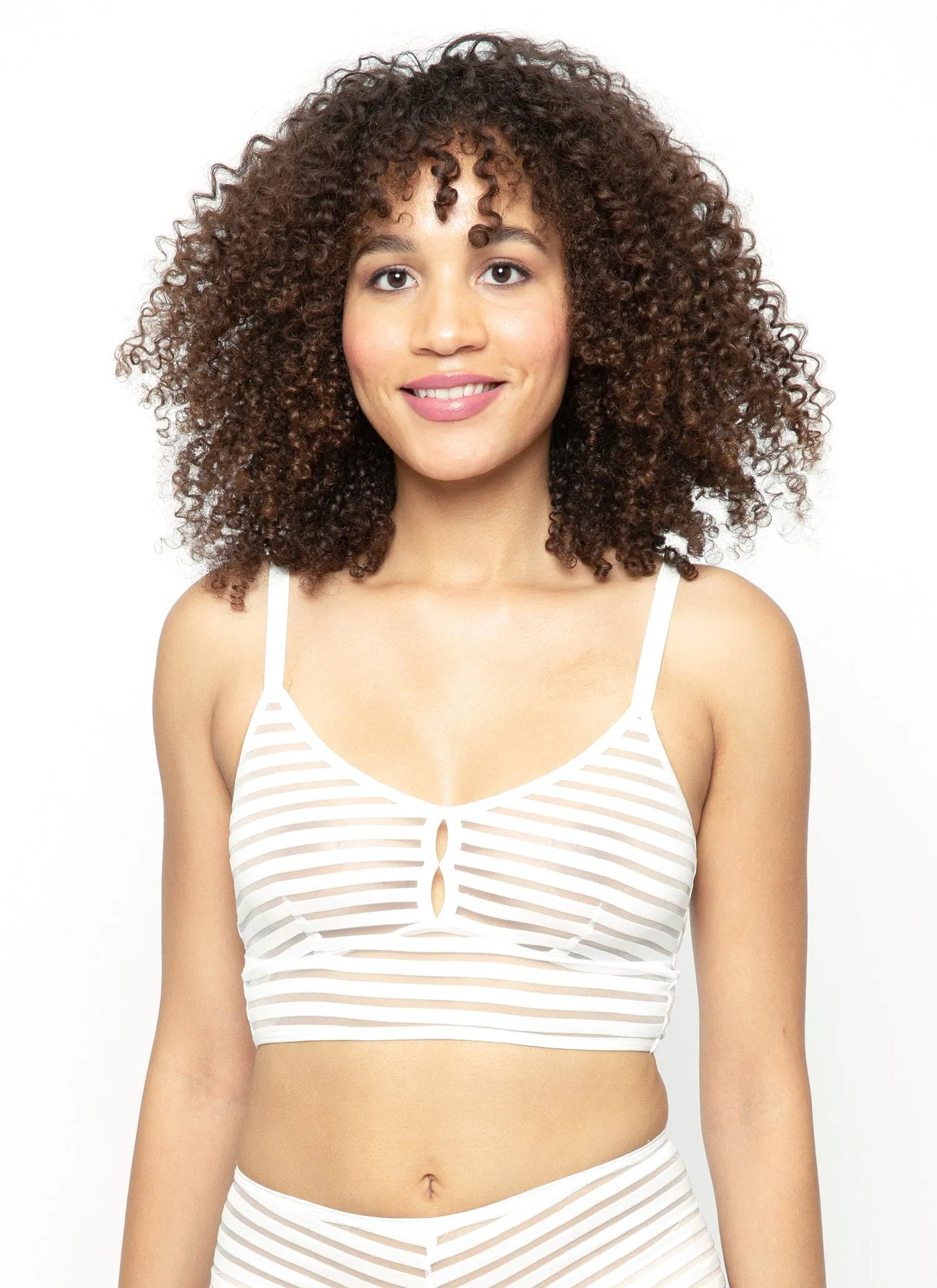 Classic bralet - Shadow Stripes