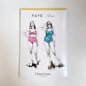 Closet Core Patterns : Faye Swimsuit