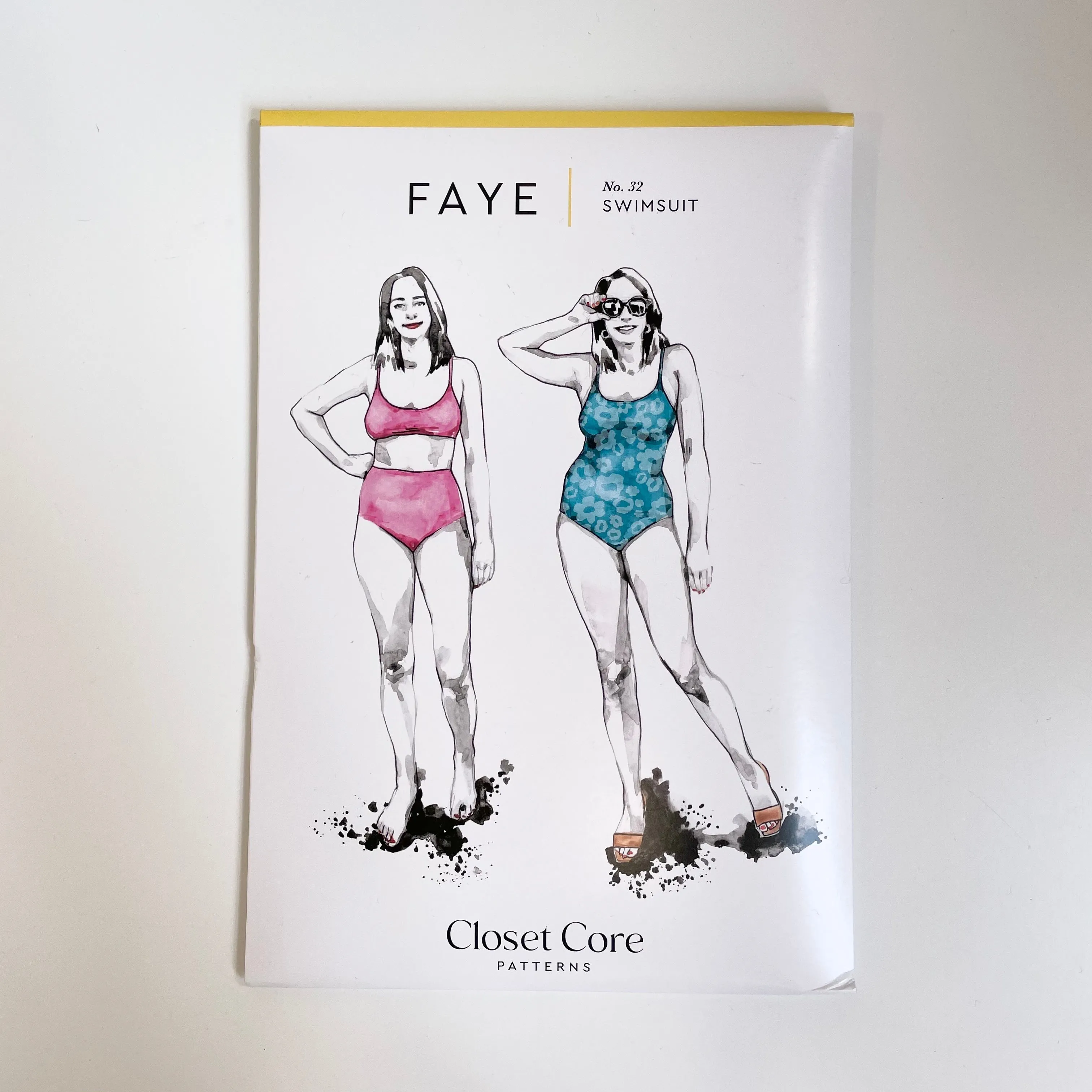 Closet Core Patterns : Faye Swimsuit