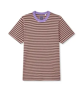 Cotton Jersey Frode Montana Tee, Stripe/Lillac Breeze