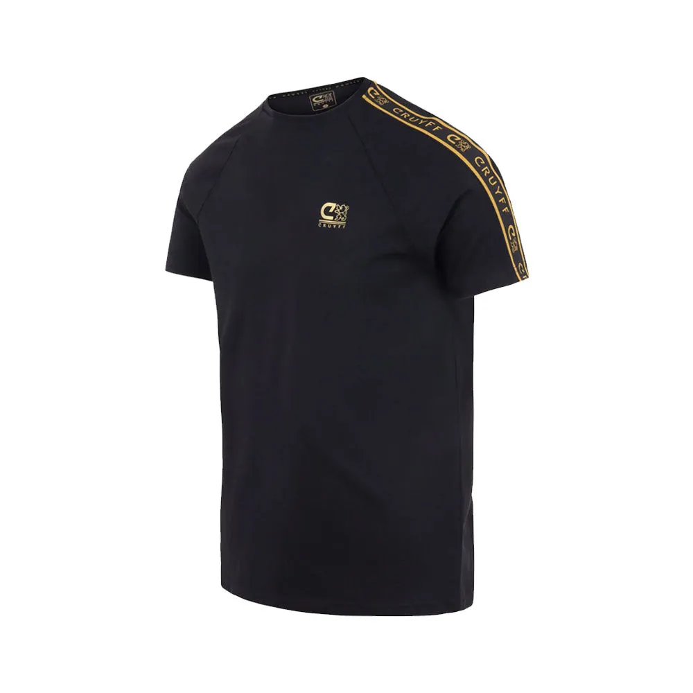 Cruyff Xicota Taped T-shirt/ Shorts Set Gold/ Black