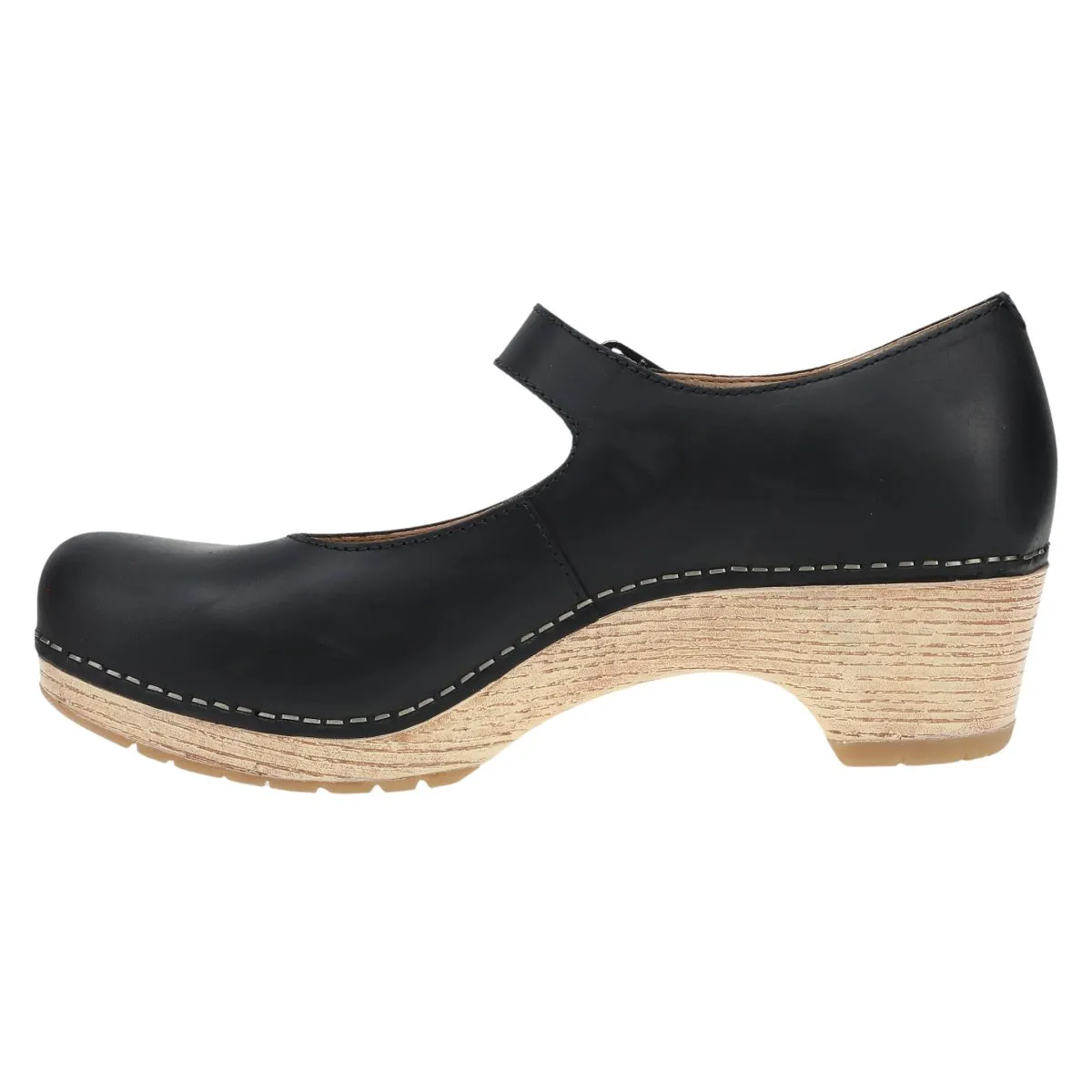 Dansko Women's Lilah Black Oiled Pull Up