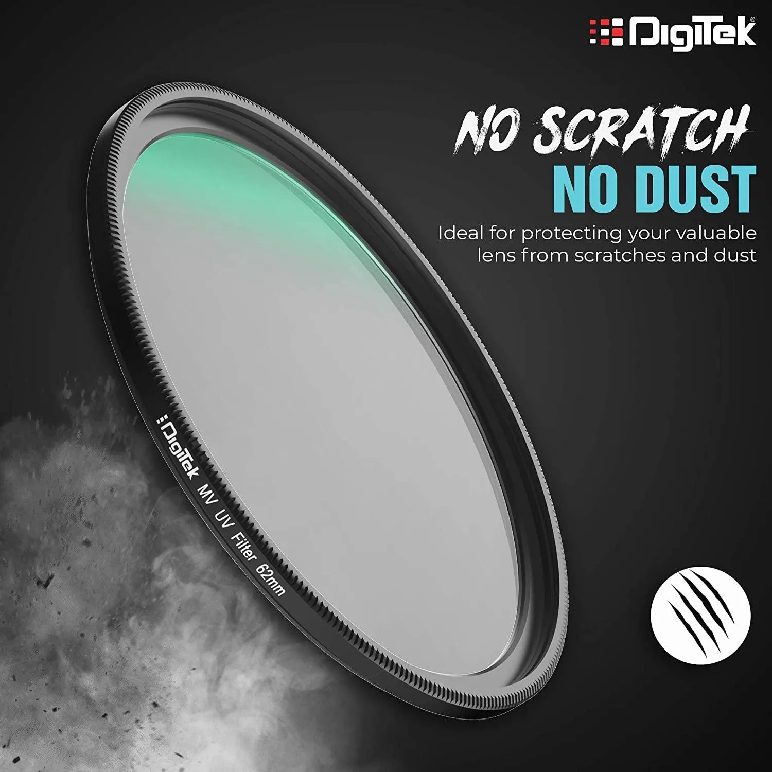 Digitek (MC UV MM) MC UV Filter with 16 Multi-Coated Layers for DSLR Camera Lens Protection from UV Rays, Dust & Scratches