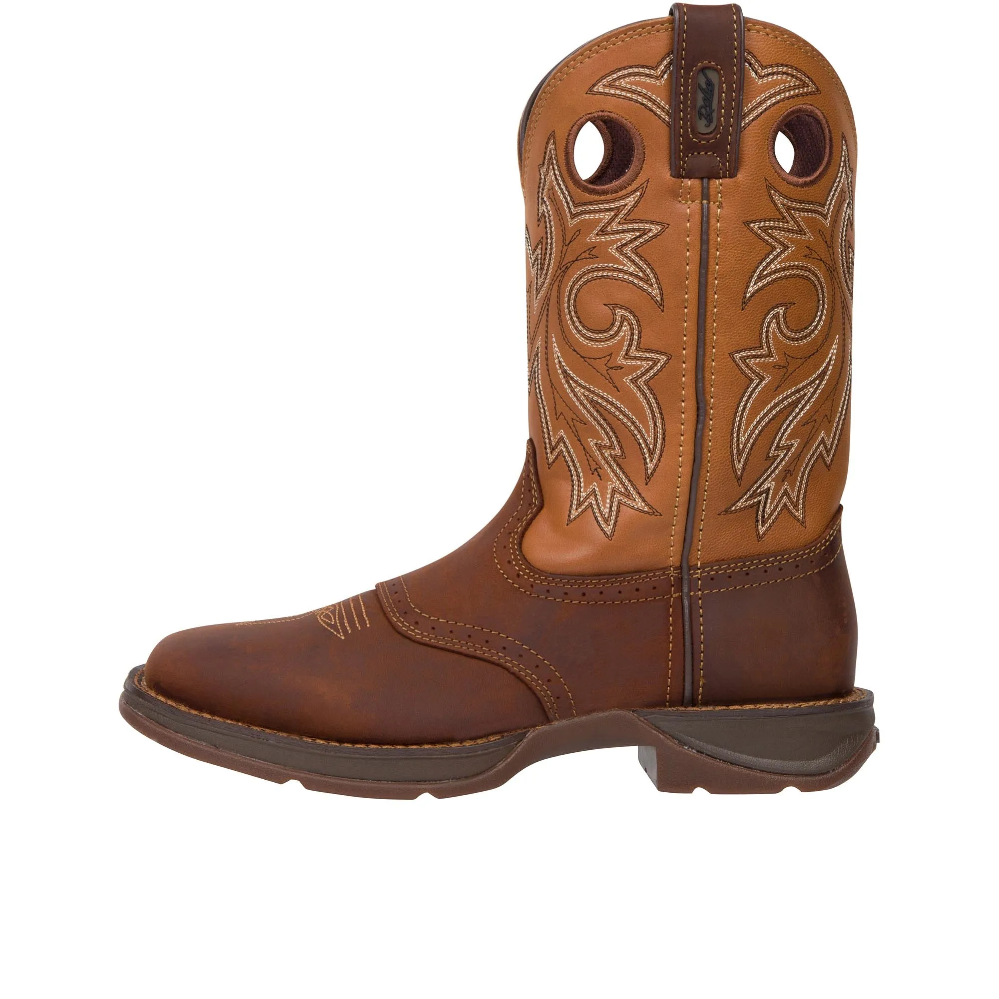 Durango Rebel Western Boot Soft Toe Brown Tan Saddle