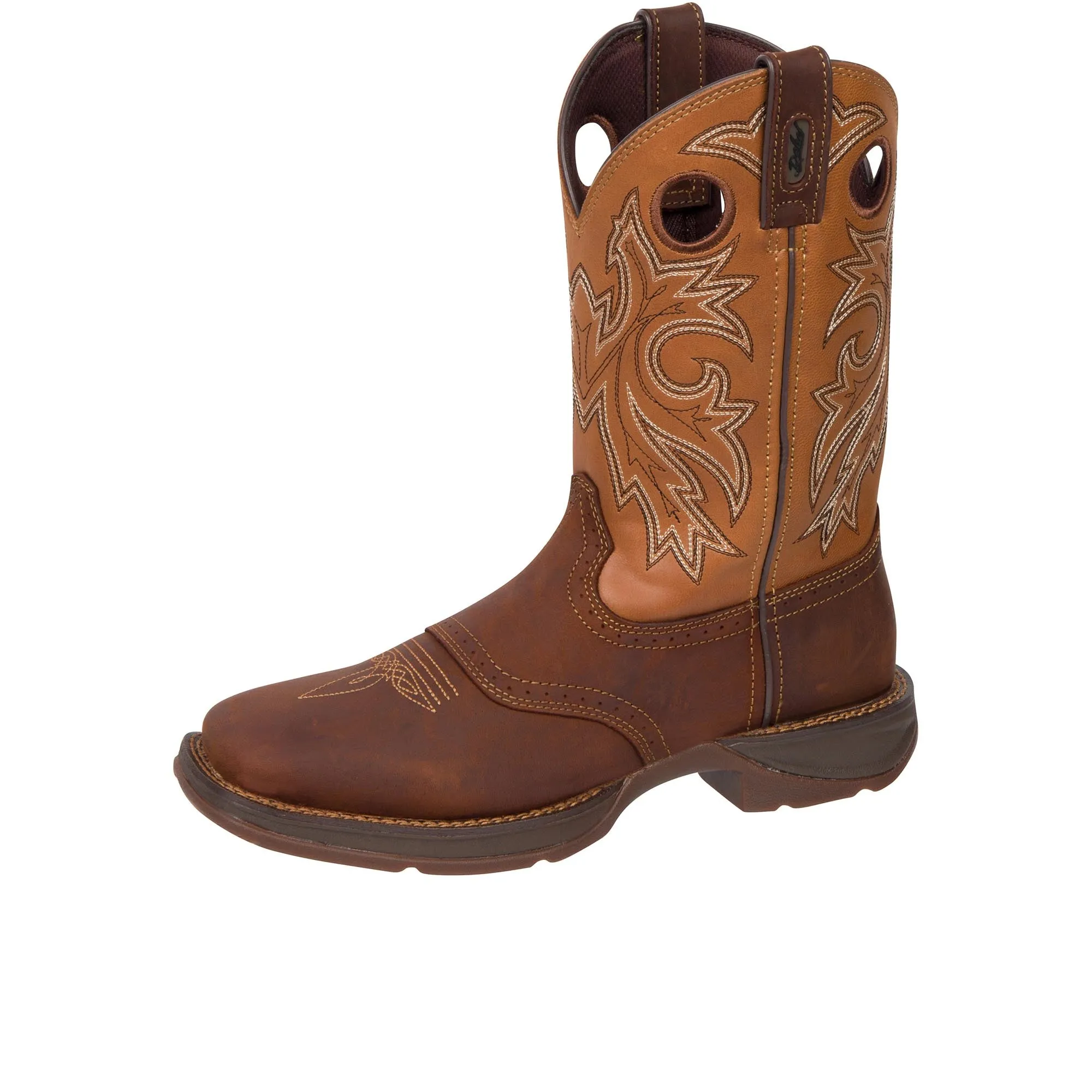 Durango Rebel Western Boot Soft Toe Brown Tan Saddle