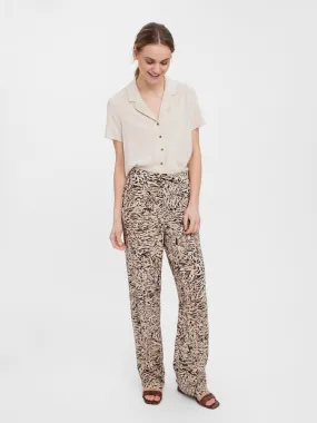 Easy Wide Pants - White Pepper