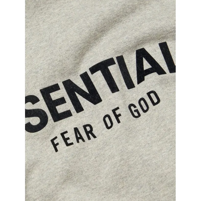 Fear Of God Essentials Pull-Over Hoodie Core 'Dark Oatmeal' 2.0