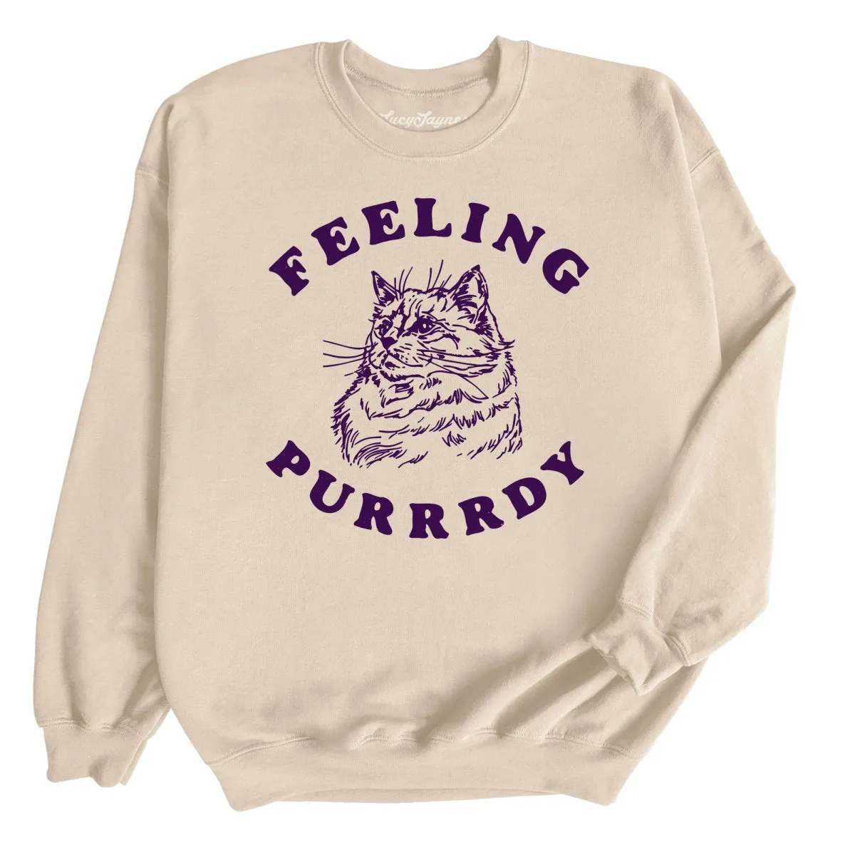 Feeling Purrrdy Sweatshirt